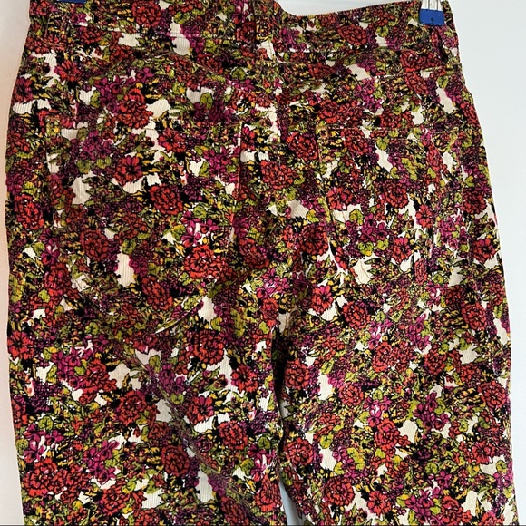 We the Free X Free People Sun Chaser Printed Cord Pants Size 26 - Picture 6 of 9